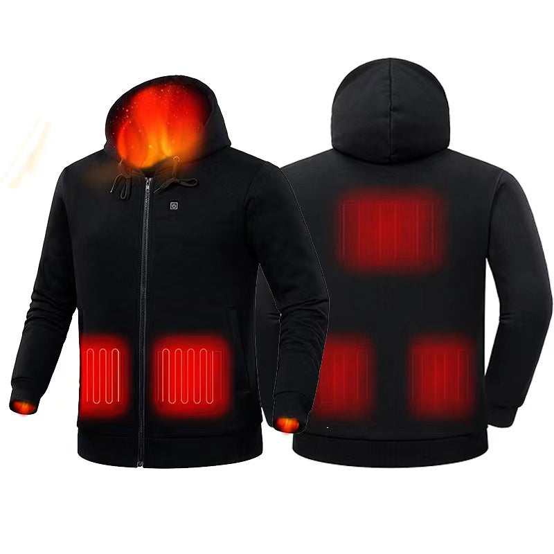 Heated hoodie online mens